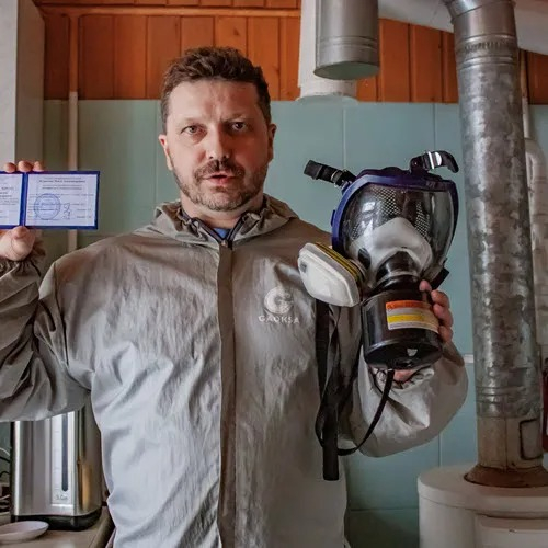 ФОТО Удаление плесени в районе Москвы Братеево