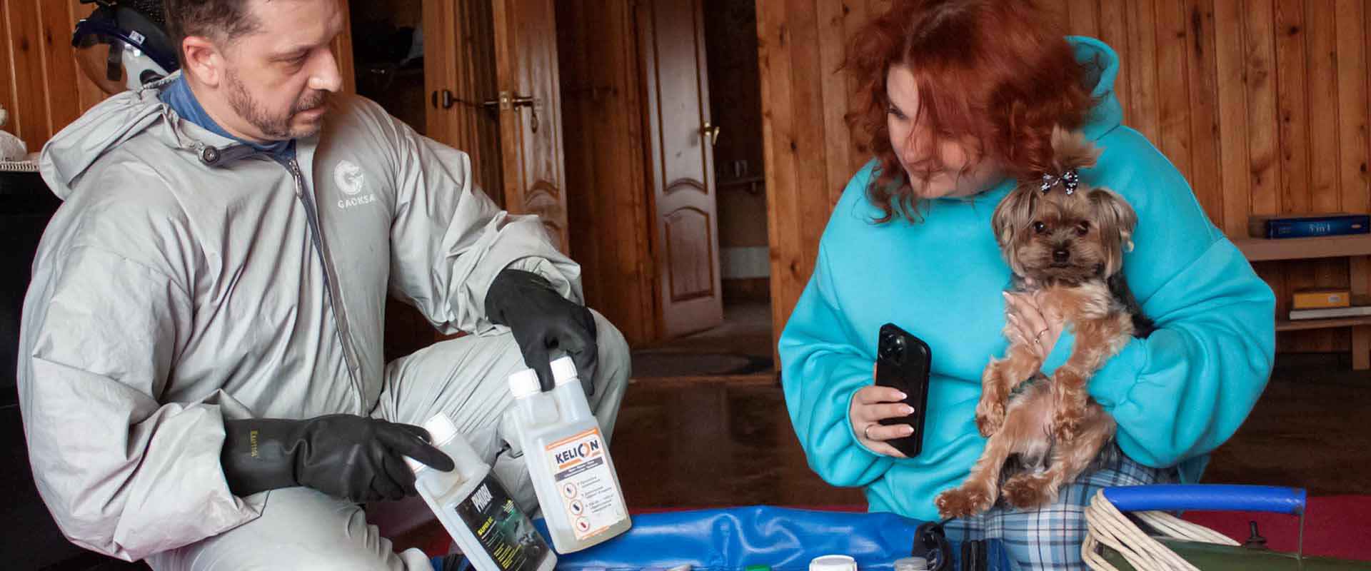 фото: Уничтожение блох в помещениях, домах и квартирах по районе Москвы Братеево и области.